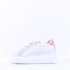 Women Wonders Zurich Curvy Sole W Trainer - White Rose