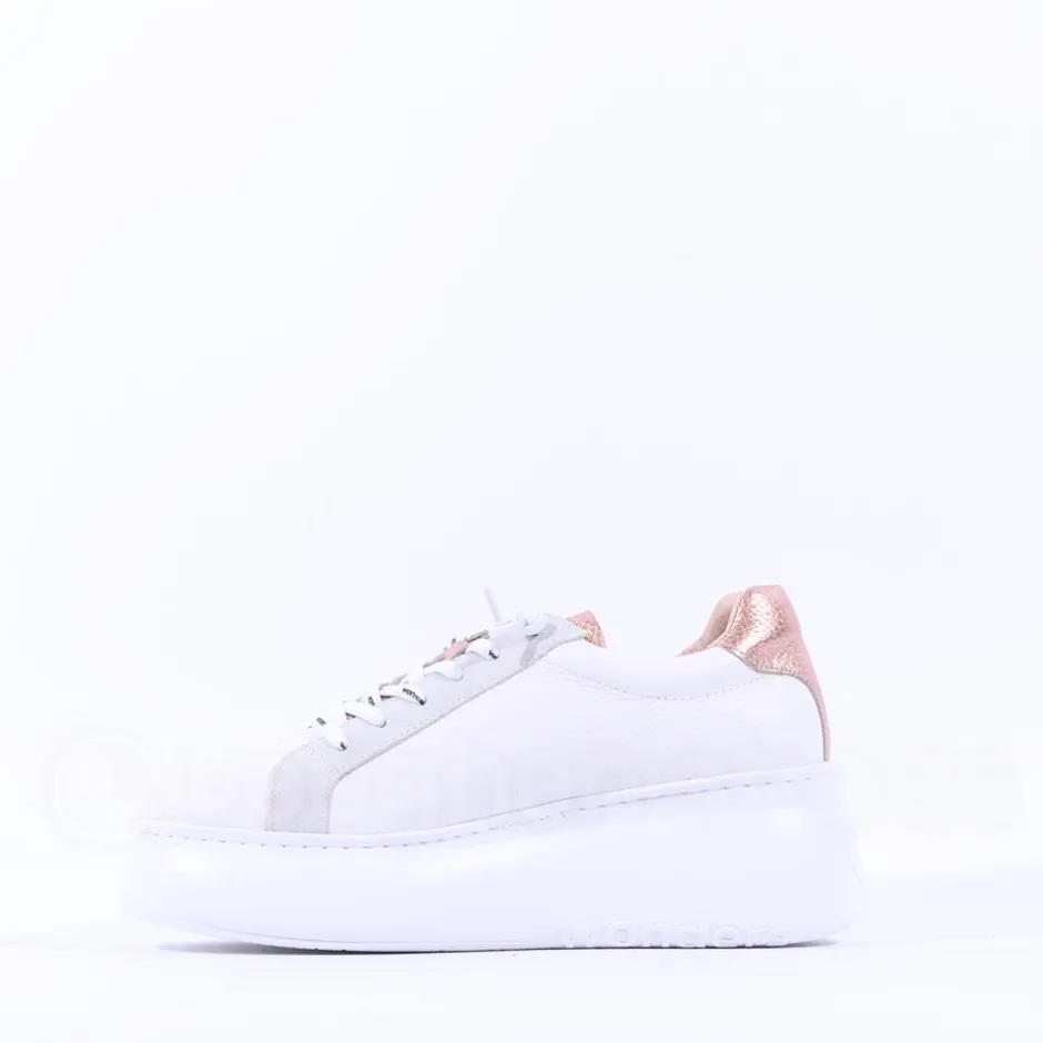 Women Wonders Zurich Curvy Sole W Trainer - White Rose