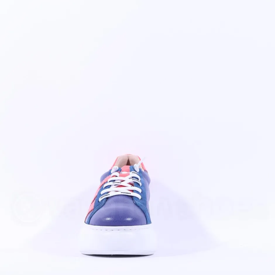 Women Wonders Zurich Curvy Sole W Trainer - Blue Coral
