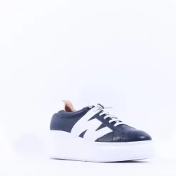 Women Wonders Zurich Curvy Sole W Trainer - Navy Leather