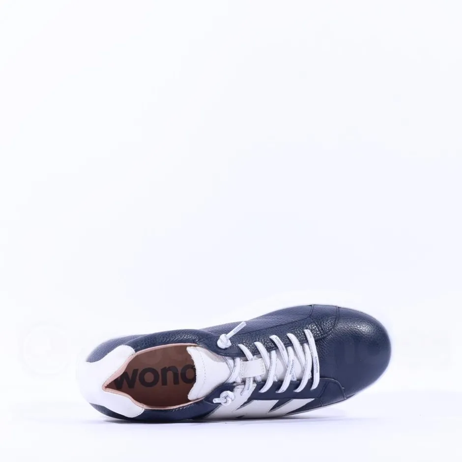 Women Wonders Zurich Curvy Sole W Trainer - Navy Leather