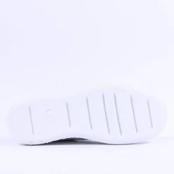 Women Wonders Zurich Curvy Sole W Trainer - White Silver Leather